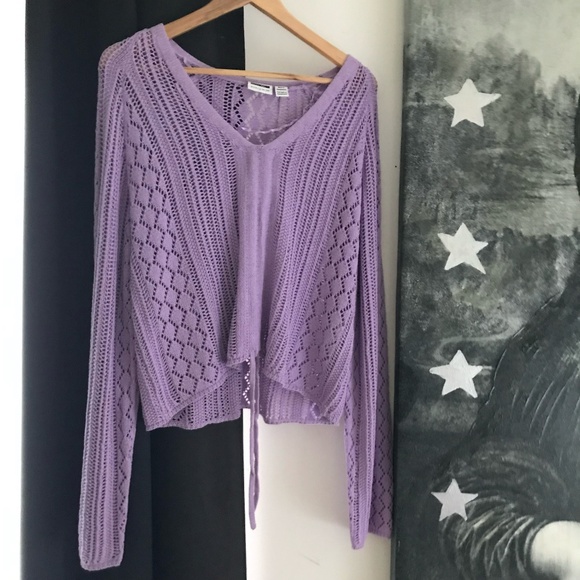NWT  Lavender Sweater - Picture 1 of 6